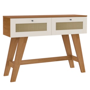 Aparador 2 Gavetas 110 cm Sala Estar 4674 Cinamomo Off White ARLY Aparador 2 Gavetas 110 cm Sala Estar 4674 Cinamomo Off White ARLY