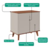 Aparador Buffet 2 Portas MDF 85 cm 22139 Cinamomo Off White MOLCI