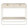 Aparador Organico 2 Gavetas 100 cm 28066 Off White Artesano
