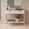 Aparador Organico 2 Gavetas 100 cm 28066 Off White Artesano