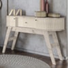 Aparador Para Sala 1 Gaveta 136 cm Estoril Calacata Off White MADETEC