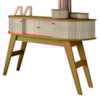 Aparador Para Sala 1 Gaveta 136 cm Estoril Cumaru Opala MADETEC