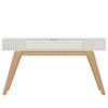 Aparador Para Sala 1 Gaveta 136 cm Riviera Off White Colibri