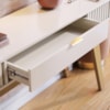 Aparador Para Sala 1 Gaveta 136 cm Riviera Off White Colibri