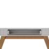 Aparador Para Sala 1 Gaveta 136 cm Riviera Off White Colibri
