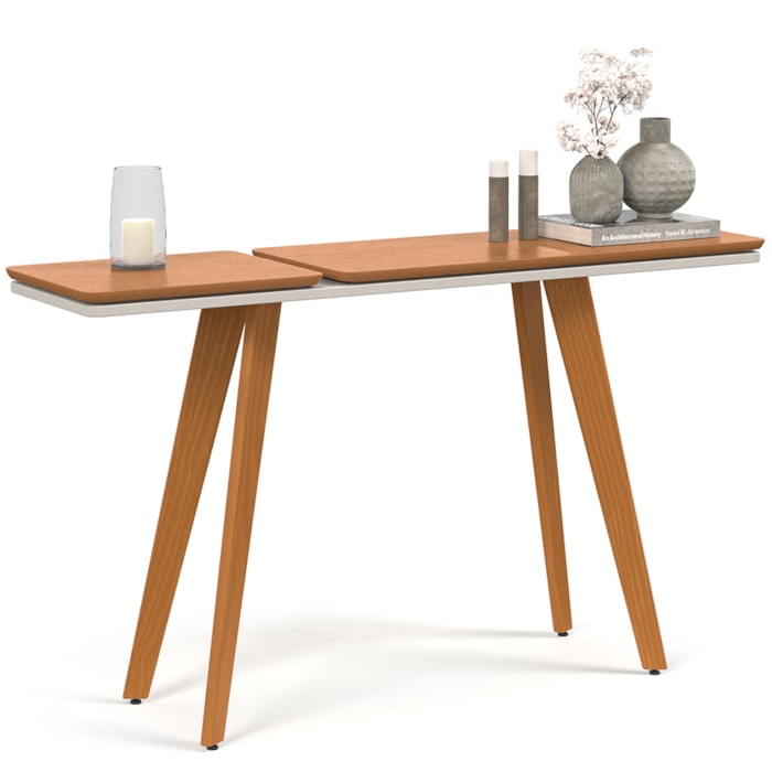 Aparador Para Sala Ibiza 139 cm Off White Nature Tebar
