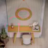 Aparador Para Sala Ibiza 139 cm Off White Nature Tebar