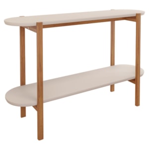 Aparador Pes Madeira Maciça 135 cm 21377 Off White NATUEM