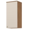Armario Aereo 1 Porta 40 cm MDP Requinte C635 Nature Areia Henn