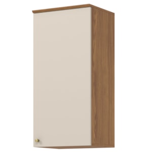 Armario Aereo 1 Porta 40 cm MDP Requinte C635 Nature Areia Henn
