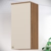Armario Aereo 1 Porta 40 cm MDP Requinte C635 Nature Areia Henn