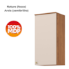 Armario Aereo 1 Porta 40 cm MDP Requinte C635 Nature Areia Henn
