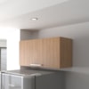 Armario Aereo 1 Porta Basc 80 cm MDP CZ3119 Freijo Tecno Mobili