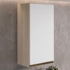 Armario Aereo 1 Porta MDF 40X90 cm Kali 119771 Bianco TOQ Branco Nicioli