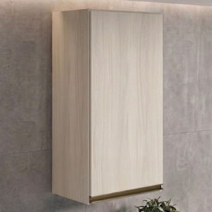 Armario Aereo 1 Porta MDF 40X90 cm Kali 119771 Bianco TOQ Nicioli