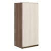 Armario Aereo 1 Porta MDF 40X90 cm Kali 119771 Carvalho TOQ Bianco Nicioli