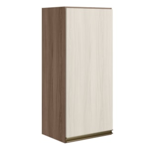Armario Aereo 1 Porta MDF 40X90 cm Kali 119771 Carvalho TOQ Bianco Nicioli