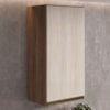 Armario Aereo 1 Porta MDF 40X90 cm Kali 119771 Carvalho TOQ Bianco Nicioli