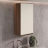 Armario Aereo 1 Porta MDF 40X90 cm Kali 119771 Carvalho TOQ Off White Nicioli