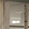 Armario Aereo 1 Porta Vidro 60 cm MDP Maxxi G763 Nogal Kappesberg