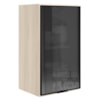 Armario Aereo 1 Porta Vidro MDF 40 cm Kali 122024 Bianco TOQ Nicioli