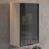Armario Aereo 1 Porta Vidro MDF 40 cm Kali 122024 Bianco TOQ Nicioli