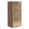 Armario Aereo 1 Porta Vidro MDF 40X90 cm Kali 1197761 Carvalho TOQ Nicioli