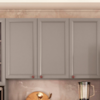 Armario Aereo 120 cm 3 Portas Unna Gris POLIMAN
