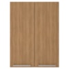 Armario Aereo 2 Portas 60 cm MDP CZ3141 Freijo Tecno Mobili