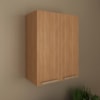Armario Aereo 2 Portas 60 cm MDP CZ3141 Freijo Tecno Mobili