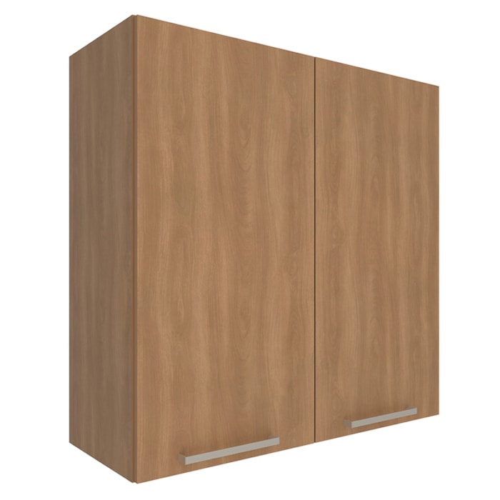 Armario Aereo 2 Portas 80 cm MDP CZ3115 Freijo Tecno Mobili