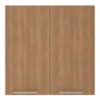 Armario Aereo 2 Portas 80 cm MDP CZ3115 Freijo Tecno Mobili