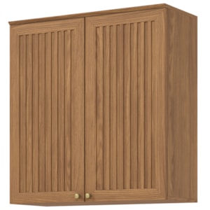 Armario Aereo 2 Portas 80 cm MDP Requinte C632 Nature Henn