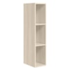 Armario Aereo 3 Nichos MDF 20X90 cm Kali 16675 Bianco TOQ Nicioli