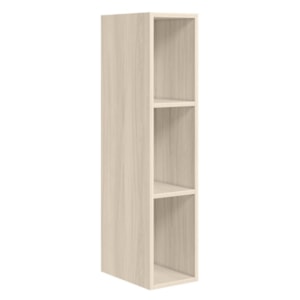 Armario Aereo 3 Nichos MDF 20X90 cm Kali 16675 Bianco TOQ Nicioli