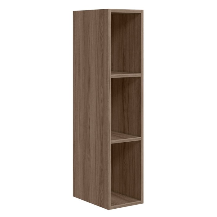 Armario Aereo 3 Nichos MDF 20X90 cm Kali 16675 Carvalho TOQ Nicioli