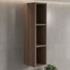 Armario Aereo 3 Nichos MDF 20X90 cm Kali 16675 Carvalho TOQ Nicioli