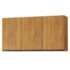 Armario Aereo 3 Portas 118 cm Suecia Cedro RUDK