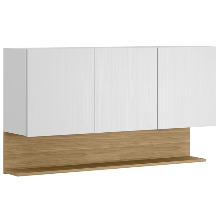 Armario Aereo 3 Portas 120 cm Line Supremo Cp Freijo KTP