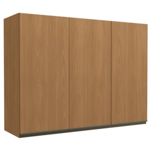 Armario Aereo 3 Portas 120 cm MDP Maxxi G766 Canela Kappesberg