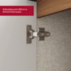 Armario Aereo 3 Portas 120 cm MDP Requinte C636 Nature Henn