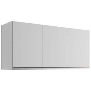 Armario Aereo 3 Portas 120cm Andreia Branco REAJL Moveis