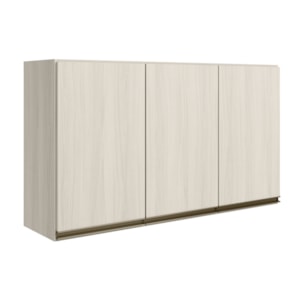 Armario Aereo 3 Portas MDF 120 cm Kali 12197 Bianco Toq Bianco Toq Nicioli Armario Aereo 3 Portas MDF 120 cm Kali 12197 Bianco Toq Bianco Toq Nicioli