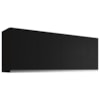 Armario Aereo 4 Portas 150cm Andreia Preto REAJL Moveis