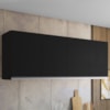 Armario Aereo 4 Portas 150cm Andreia Preto REAJL Moveis
