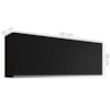 Armario Aereo 4 Portas 150cm Andreia Preto REAJL Moveis