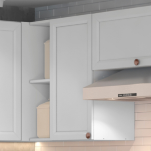 Armario Aereo 41 cm 1 Porta Unna Branco POLIMAN