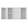 Armario Aereo 4P 120 cm Mara Branco Mobbs