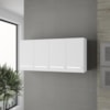 Armario Aereo 4P 120 cm Mara Branco Mobbs