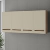 Armario Aereo 4P 120 cm Mara Savana Off White Mobbs